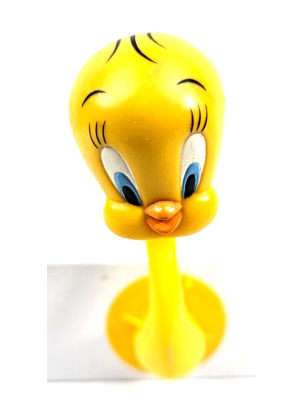 Toothbrush Holder Vintage 1997 Tweety Bird Flip-Up Head W/Suction Cup - Picture 12 of 13